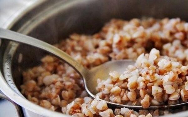 Recette de bouillie de sarrasin pour le régime.