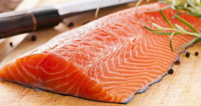 Poisson rouge pour le régime méditerranéen.